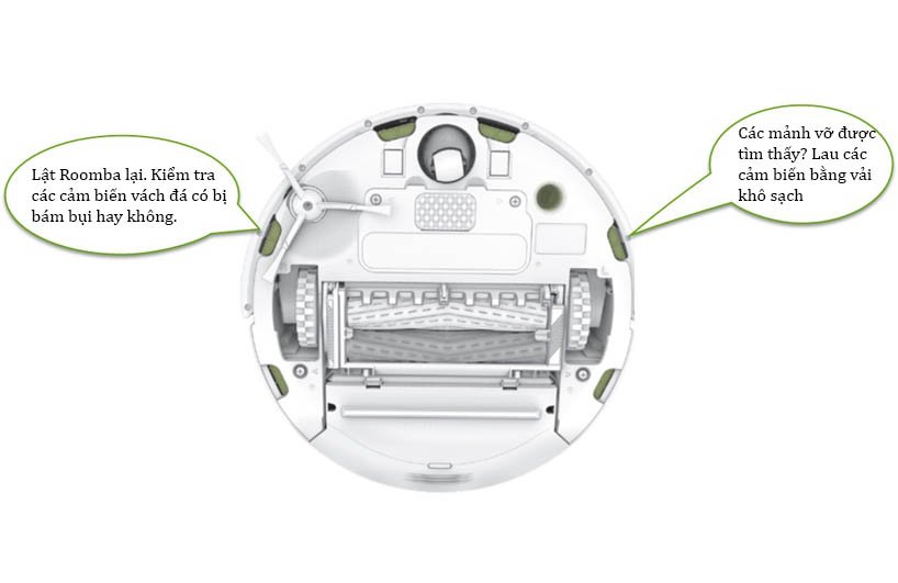 Roomba báo lỗi Error 6