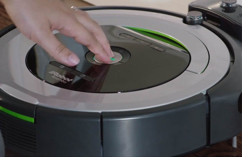 cách reset lại robot hút bụi Roomba
