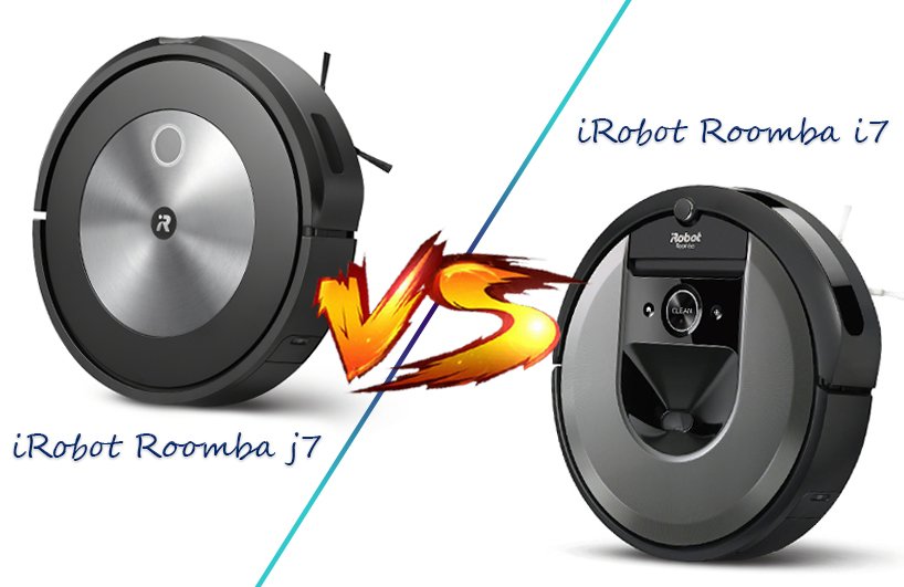 so sánh Roomba j7 với Roomba i7