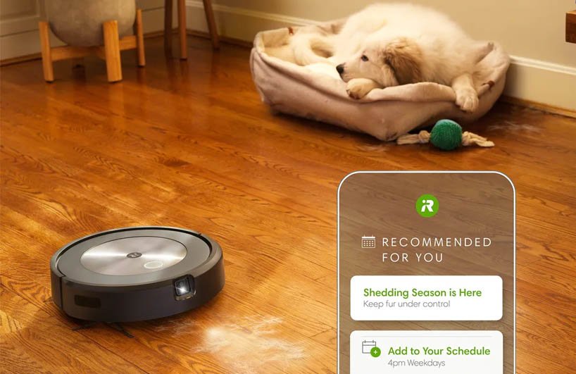 diện tích làm sạch của Roomba j7