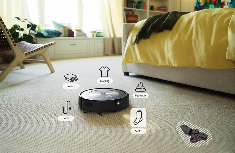 diện tích làm sạch của Roomba j7
