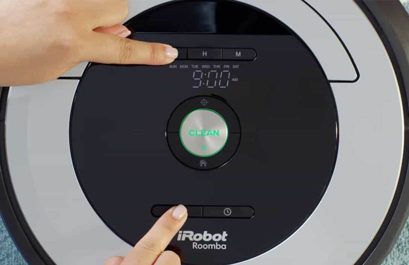 đặt lịch làm việc cho Roomba