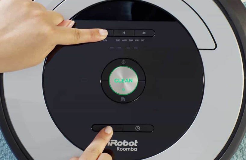 đặt lịch làm việc cho Roomba