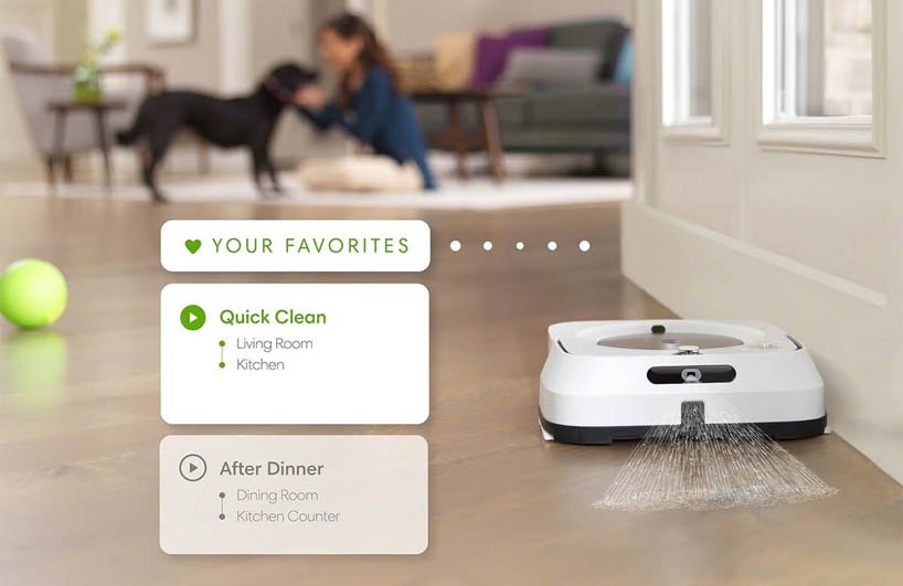 robot lau nhà Braava jet m6