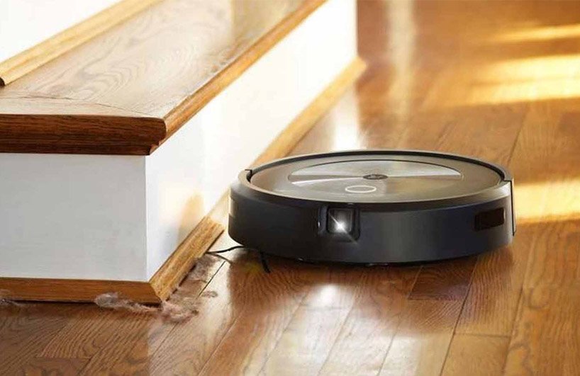 robot hút bụi làm sạch góc