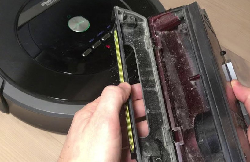 Roomba đột ngột dừng lại