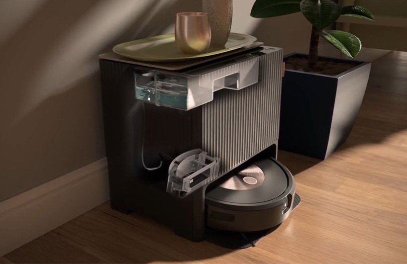 tính năng lau tự cấp nước trên roomba combo j9 plus