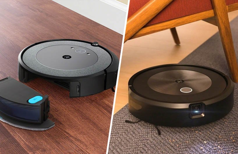 so sánh Roomba Combo i5 với Roomba Combo j5